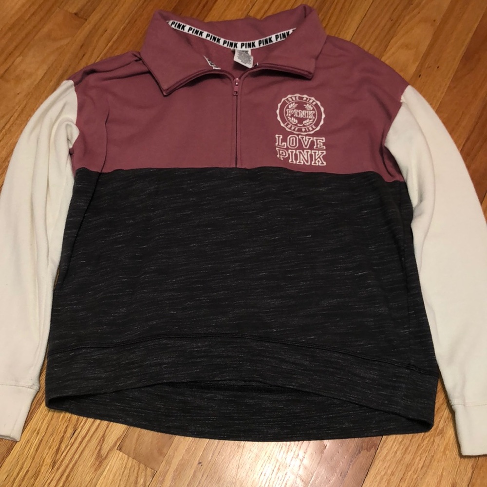 Pink Victoria’s Secret pullover